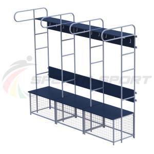 Купить Индивидуальное место хоккеиста ширина 580 мм. (3-х секционный) в Бакале 