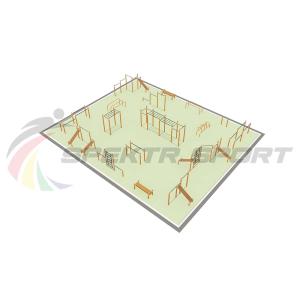 Купить Парковая площадка для Воркаут и WRK 3_76mm в Бакале 