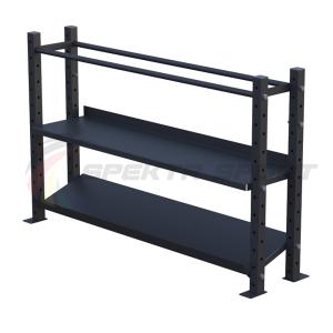 Купить Модульный стеллаж для гантелей, гирь и медболов 1920х430х1200 в Бакале 