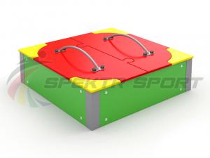 Купить Песочница детская уличная с крышкой в Бакале 