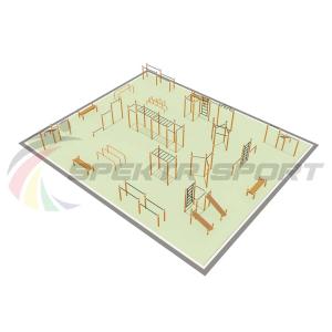 Купить Парковая площадка для Воркаут и WRK 4_76mm в Бакале 