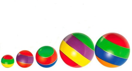 Купить Мячи резиновые (комплект из 5 мячей различного диаметра) в Бакале 